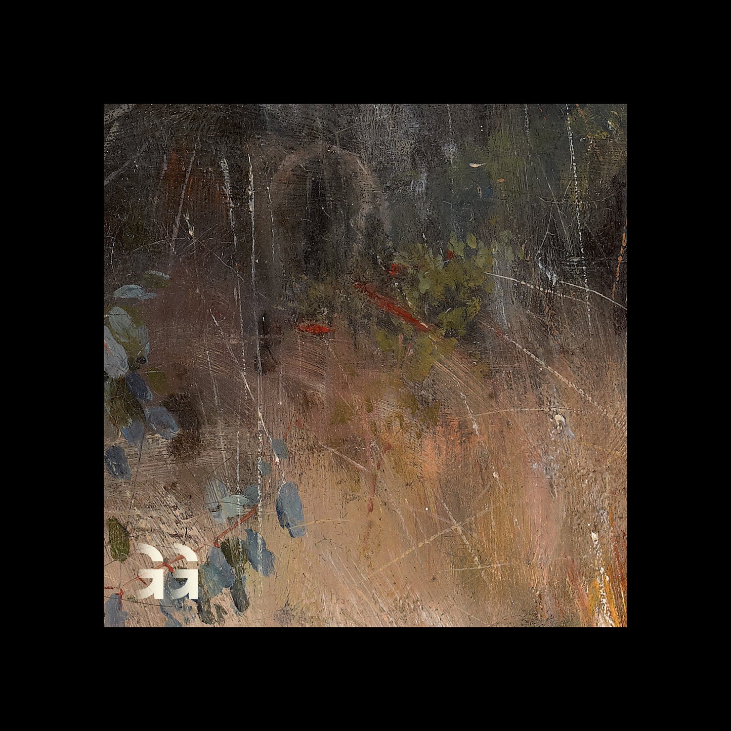 Frederick McCubbin - Whisperings in the wattle boughs