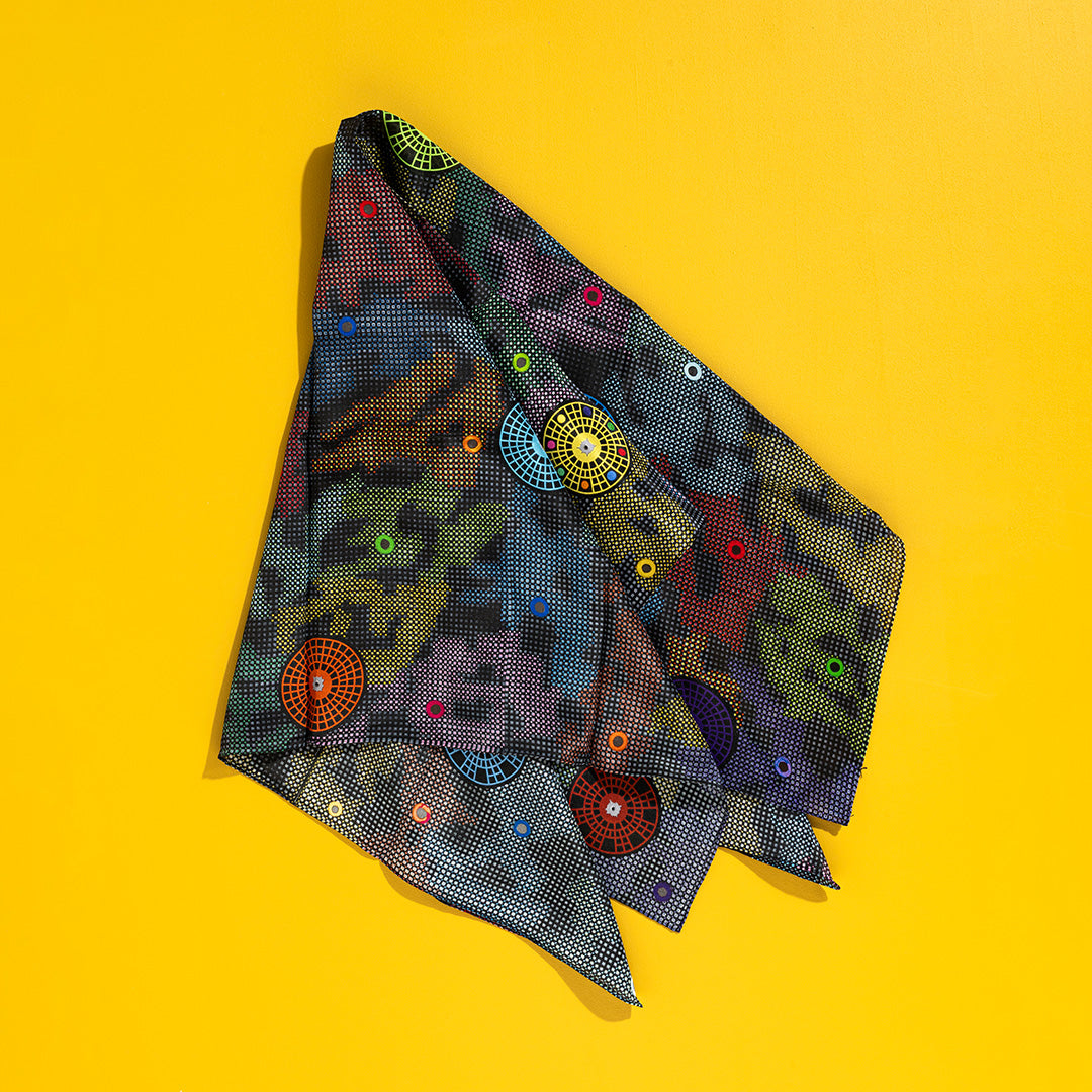 Janenne Eaton silk scarf