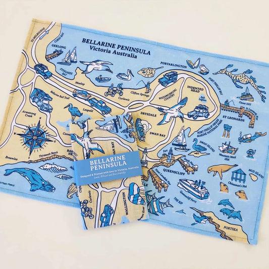 Bellarine Tea towel