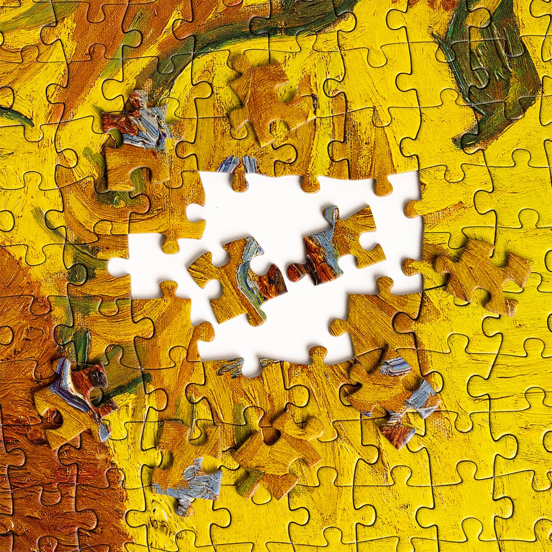 Sunflower puzzle