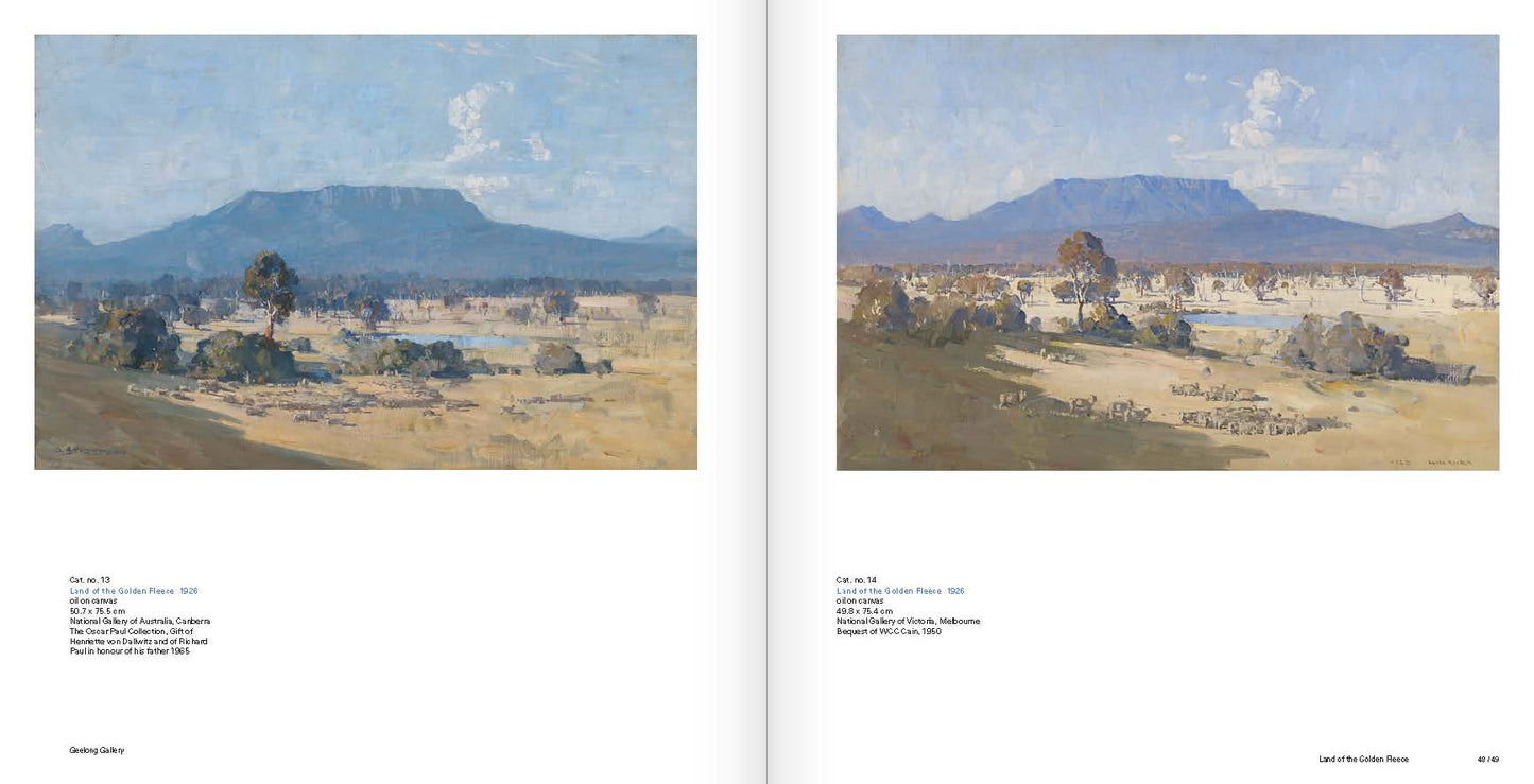 Land of the Golden Fleece­—Arthur Streeton in the Western District: digital exhibition catalogue