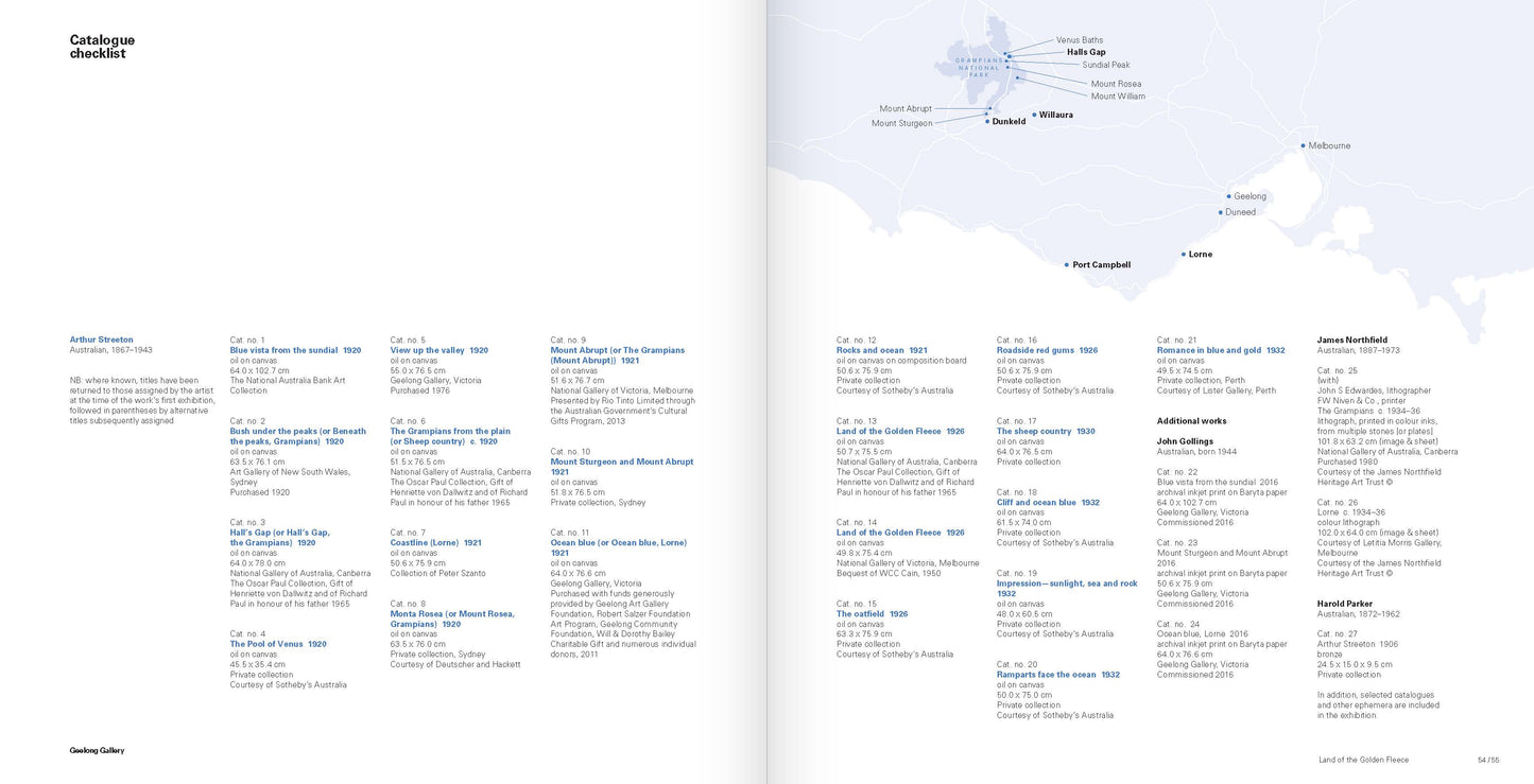 Land of the Golden Fleece­—Arthur Streeton in the Western District: digital exhibition catalogue